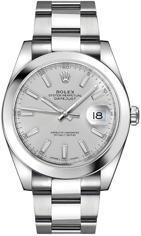 silver rolex for men|silver rolex watches for men.